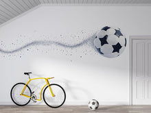 Load image into Gallery viewer, Soccer Ball Wallpaper Boys Soccer Room Wall Decal Football Sports Wall Mural Peel And Stick Wallpaper Kids Bedroom Soccer Decor