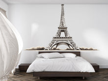 Load image into Gallery viewer, Eiffel Tower Wall Decal, Paris Wall Sticker, French Wall Art, Travel Decor, Bedroom Wall Decal, City Landmark Mural, 170gm
