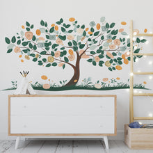 Load image into Gallery viewer, Money Tree Wall Decal, Finance Wall Sticker, Wealth Tree Mural, Office Wall Art, Business Decor, Dollar Tree Decal, 173gm
