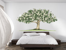 Load image into Gallery viewer, Money Tree Wall Decal, Dollar Bill Tree Sticker, Wealth Wall Art, Office Wall Decor, Business Wall Mural, Success Decor, 175gm