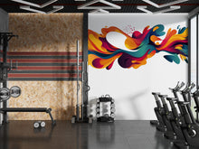 Load image into Gallery viewer, Abstract Wall Decal Colorful Modern Wall Sticker Large Removable Mural Art for Living Room Bedroom Office Decor, 052gm