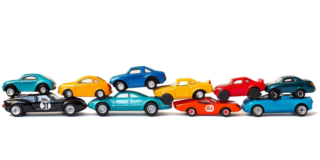 Toy Car Wall Decal, Kids Car Wall Sticker, Race Car Nursery Decor, Boys Room Wall Art, Playroom Car Mural, 513mv