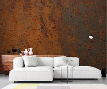 Load image into Gallery viewer, Rusty Metal Wallpaper | Industrial Metal Texture | Rust Patina Grunge Background