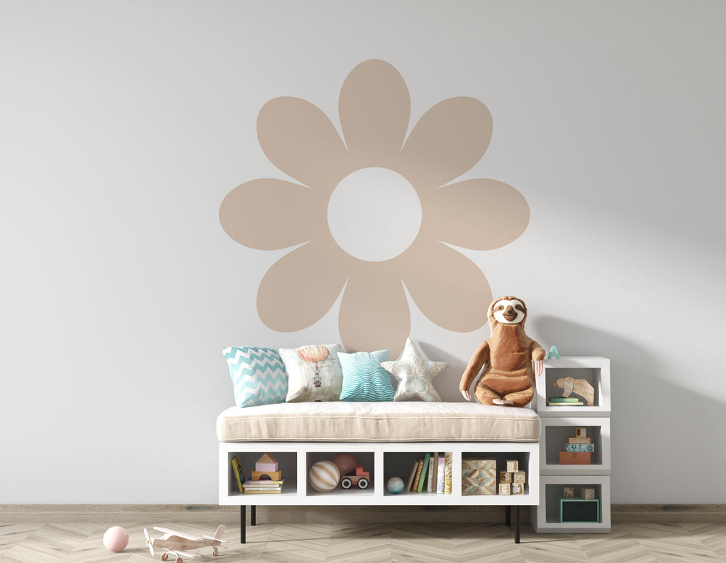 Flower Wall Decal, Nursery Boho Arch Decor, Flower Sticker, Hedboard Wall Decal, Flower Wall Decal Sticker Decal 365DE