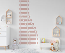 Load image into Gallery viewer, Railroad train Wall Decal Highway Vinyl Sticker Track Route Wall Decor Kids Playroom Boys Room Wall Art Train Bedroom Mural Sticker 799LU