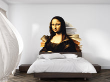 Load image into Gallery viewer, Mona Lisa Wall Decal, Famous Painting Sticker, Renaissance Wall Art, Classic Bedroom Decor, Da Vinci Style, 105gm