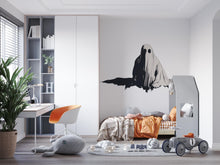 Load image into Gallery viewer, Ghost Wall Decal, Halloween Wall Sticker, Spooky Bedroom Decor, Gothic Wall Art, Modern Horror Mural, 133gm