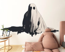 Load image into Gallery viewer, Ghost Wall Decal, Halloween Wall Sticker, Spooky Bedroom Decor, Gothic Wall Art, Modern Horror Mural, 133gm
