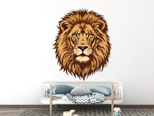 Load image into Gallery viewer, Lion wall decals I Animal Wall decor I Safari wall art I Lover Animals Wall Bathroom Wall Stickers Vinyl