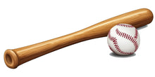 Load image into Gallery viewer, Baseball Bat Wallpaper Baseball Room Wall Decal Sports Wall Mural Peel And Stick Wallpaper Boys Baseball Bedroom Decor Kids Sports Nursery