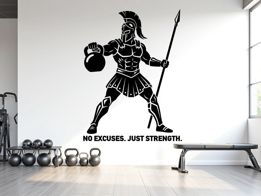 Spartan Gym Wall Decor Ancient Fitness Wall Art Skull Gym Wall Decals Spartan Wall Decal Crossfit Gifts Home Gym Wall Sticker Gym