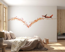 Load image into Gallery viewer, Airplane Wallpaper Travel Wall Decal Wanderlust Wall Mural Peel And Stick Wallpaper Bedroom Office Kids Room Adventure Travel Wall Decor