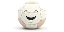 Load image into Gallery viewer, Smiling Soccer Ball Wall Decal, Cute Sports Wall Sticker, Kids Room Wall Art, Playroom Decor, Nursery Ball Mural, 524mv
