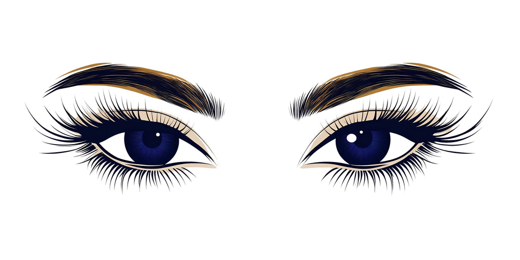Blue Eyes Wall Decal Beauty Salon Wall Sticker Lash Studio Decor Eye Wall Art Esthetician Decor Makeup Studio Vinyl Wall Decal