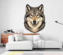 Load image into Gallery viewer, Wolf wall decals I Animal Wall decor I Wolf wall art I Lover Animals Wall Bathroom Wall Stickers Vinyl