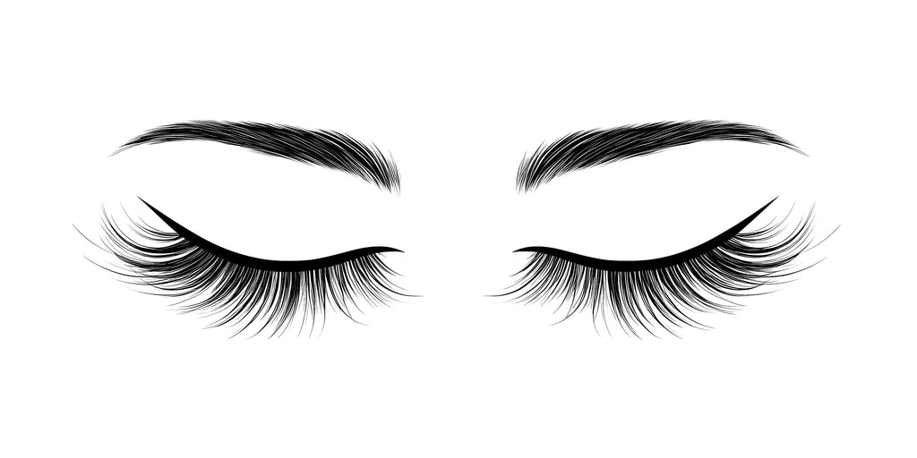 Lash Wall Decal, Eyelash Wall Art, Lash Room Decor, Beauty Salon Sticker, Esthetician Wall Mural, 556mv