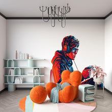 Load image into Gallery viewer, Gamer Wall Decal, Video Game Wall Sticker, Teen Boy Room Decor, Gaming Wall Art, Controller Bedroom Decor, 253gm