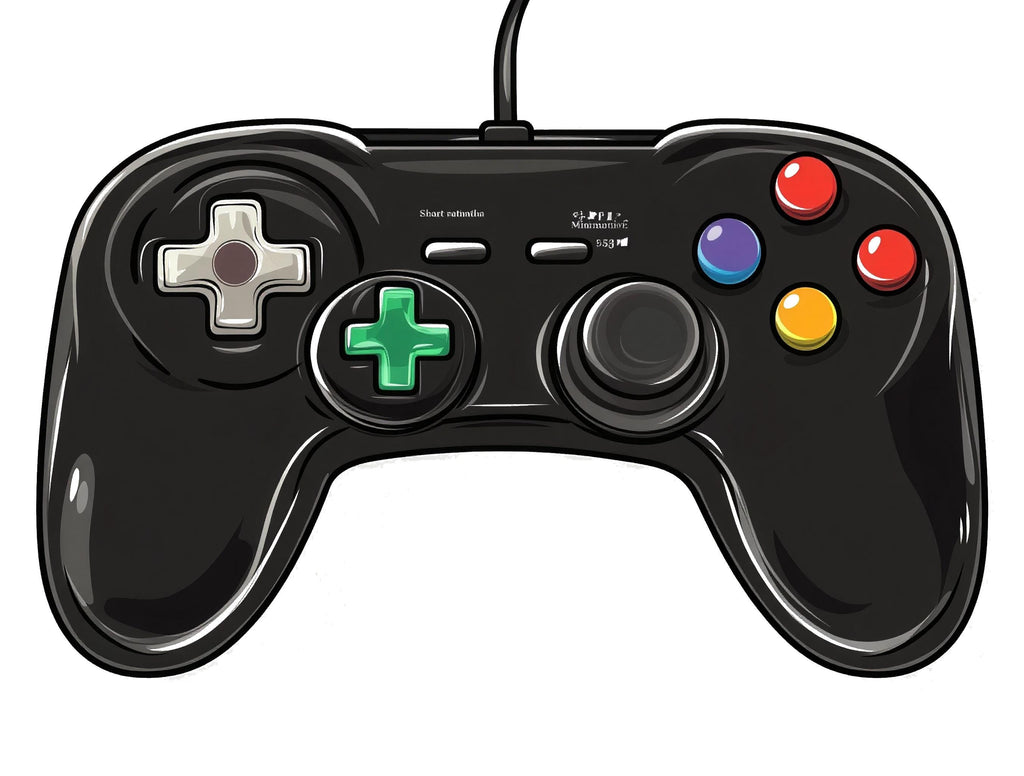 Game Controller Wall Decal, Gaming Wall Sticker, Video Game Wall Art, Gamer Room Decor, Kids Bedroom Wall Decor, 257gm