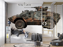 Load image into Gallery viewer, Armored Vehicle Sticker, Military Truck Decal, Tactical Vehicle Art, Army Gift, Combat Truck Sticker, Laptop Sticker, 291gm