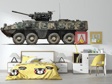 Load image into Gallery viewer, APC Sticker, Armored Vehicle Decal, Military Vehicle Sticker, Army APC Art, Combat Vehicle Decal, Military Gift, 297gm