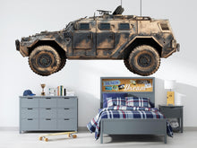 Load image into Gallery viewer, Armored Truck Sticker, Military Vehicle Decal, Tactical Truck Sticker, Army Truck Art, Combat Vehicle Decal, 298gm