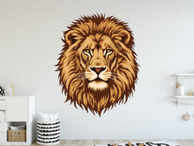 Load image into Gallery viewer, Lion wall decals I Animal Wall decor I Safari wall art I Lover Animals Wall Bathroom Wall Stickers Vinyl
