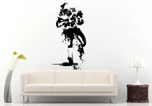 Load image into Gallery viewer, Abstract Football Player Running In Action Game Situation Sports Boys Room Wall Decal Vinyl Sticker Mural Room Decor L573