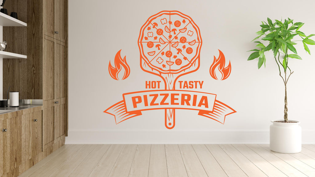 Pizza Wall Decal | Restaurant Pizzeria Decor