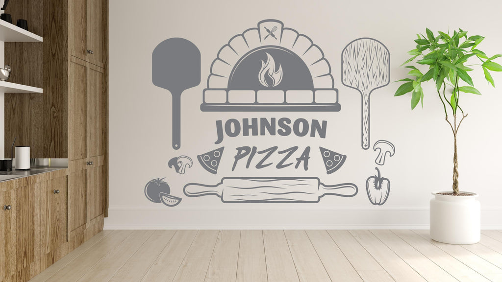 Pizza Wall Decal | Restaurant Pizzeria Decor