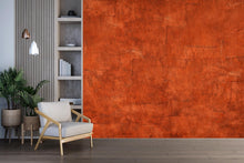 Load image into Gallery viewer, Rustic Burnt Red Plaster Wallpaper Textured Mediterranean Wall Mural Vintage Terracotta Home Décor Peel and Stick 807LU