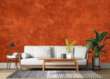 Load image into Gallery viewer, Rustic Burnt Red Plaster Wallpaper Textured Mediterranean Wall Mural Vintage Terracotta Home Décor Peel and Stick 807LU