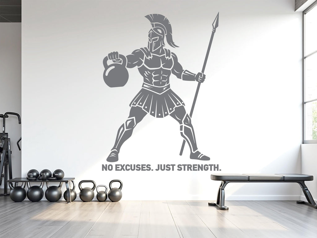 Spartan Gym Wall Decor Ancient Fitness Wall Art Skull Gym Wall Decals Spartan Wall Decal Crossfit Gifts Home Gym Wall Sticker Gym
