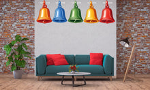Load image into Gallery viewer, Colorful Bells Wall Decal Kids Room Decor Classroom Wall Sticker Nursery Wall Art Playroom Decor Vinyl Wall Decal, 218gm