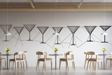 Load image into Gallery viewer, Martini Glass Wallpaper Bar Wall Decal Minimalist Cocktail Line Art Peel And Stick Wallpaper Modern Bar Decor Kitchen Wall Art