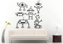 Load image into Gallery viewer, Alien Robots Collection For Baby Toddler Kids Boys Girls Room Wall Decal Vinyl Sticker Mural Room Decor L655