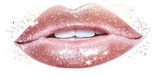 Load image into Gallery viewer, Glitter Lips Wall Decal Makeup Wall Sticker Beauty Salon Decor Nail Studio Wall Art Pink Glam Lips Wall Decor Luxury Vinyl Wall Decal
