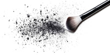 Load image into Gallery viewer, Black Makeup Powder Explosion Wall Decal Brush Beauty Wall Sticker Makeup Studio Decor Salon Wall Art Modern Glam Beauty Room Wall Decal
