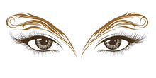 Load image into Gallery viewer, Lash Studio Wall Decal, Beauty Eyes Wall Art, Esthetician Room Decor, Salon Wall Mural, 561mv