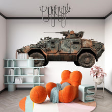 Load image into Gallery viewer, Armored Vehicle Sticker, Military Truck Decal, Tactical Vehicle Art, Army Gift, Combat Truck Sticker, Laptop Sticker, 291gm