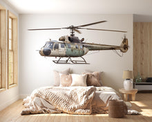 Load image into Gallery viewer, Helicopter Sticker, Military Chopper Decal, Aviation Art Sticker, Pilot Gift, Aircraft Lover Decal, Laptop Sticker, 292gm