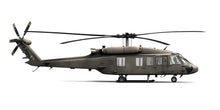 Load image into Gallery viewer, Helicopter Sticker, Black Hawk Decal, Aviation Art Sticker, Pilot Gift, Aircraft Lover Decal, Laptop Sticker, 293gm