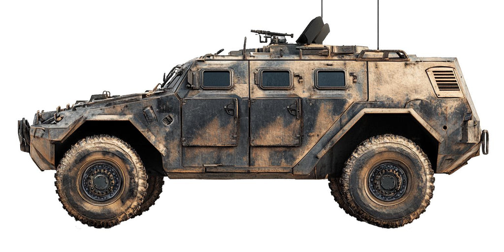 Armored Truck Sticker, Military Vehicle Decal, Tactical Truck Sticker, Army Truck Art, Combat Vehicle Decal, 298gm