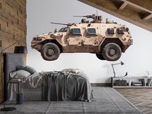 Load image into Gallery viewer, Military Truck Sticker, Armored Vehicle Decal, Tactical Truck Art, Army Vehicle Sticker, Combat Truck Gift, 299gm