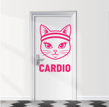 Load image into Gallery viewer, Women Pull-Up Gym Bathroom Door Decal, Vinyl Sticker 1108RS