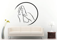 Load image into Gallery viewer, Massage And Spa Salon Relaxation Beauty Wall Decal Vinyl Sticker Mural Room Decor L668