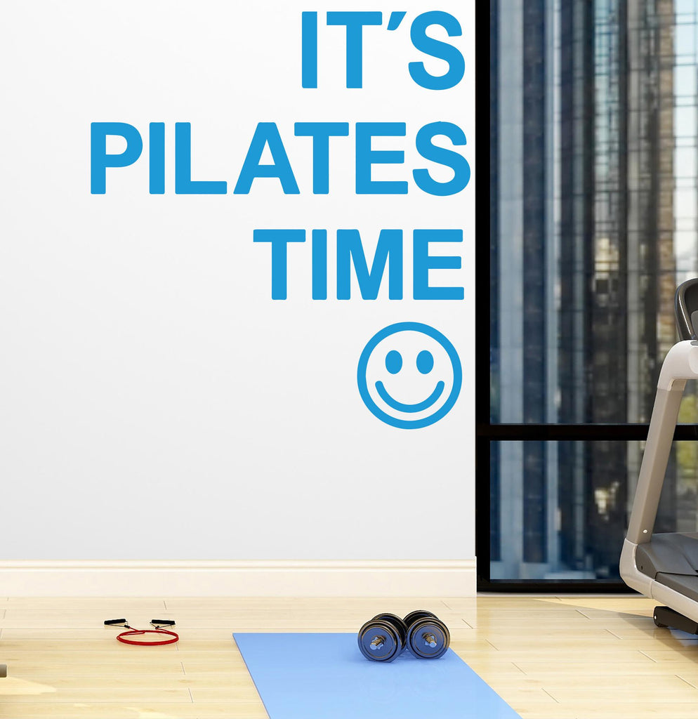 Pilates Wall Decal Pilates Wall Sticker Yoga Wall Art Pilates Wall Decor Gym Wall Decal Gym Wall Sticker Gym Wall Art Meditation Decal 682LU