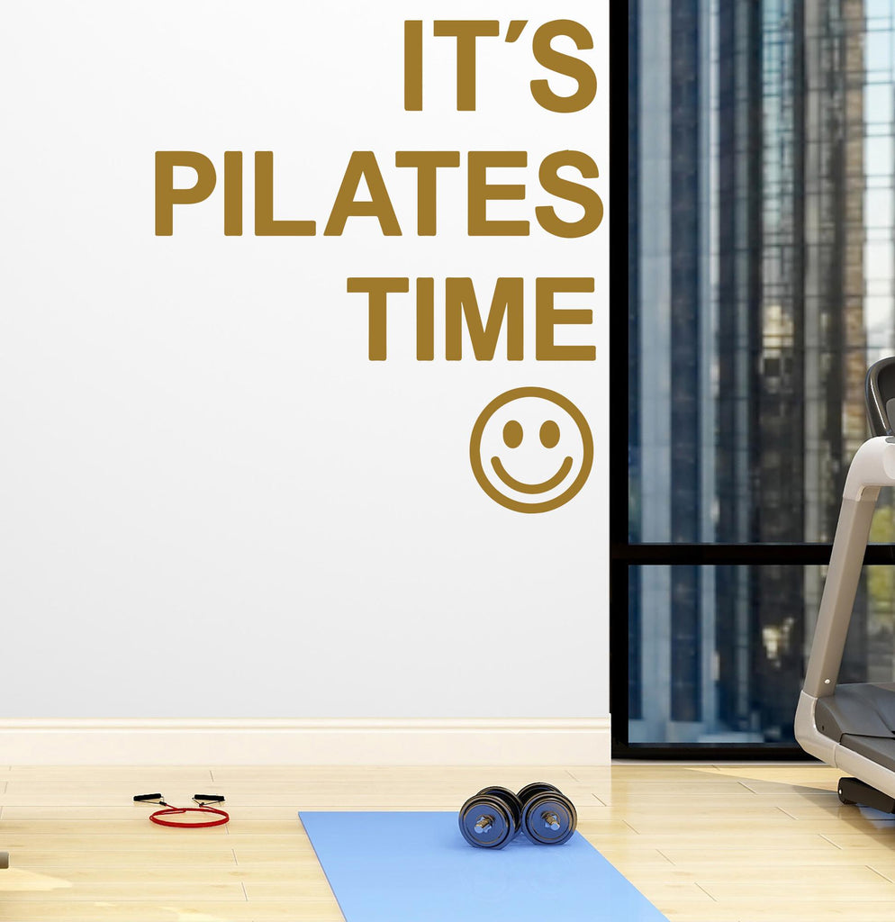 Pilates Wall Decal Pilates Wall Sticker Yoga Wall Art Pilates Wall Decor Gym Wall Decal Gym Wall Sticker Gym Wall Art Meditation Decal 682LU