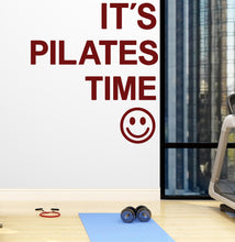 Load image into Gallery viewer, Pilates Wall Decal Pilates Wall Sticker Yoga Wall Art Pilates Wall Decor Gym Wall Decal Gym Wall Sticker Gym Wall Art Meditation Decal 682LU