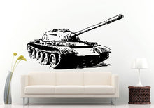 Load image into Gallery viewer, Old Vintage Classic War Army Military Tank Wall Decal Vinyl Sticker Mural Room Decor L677
