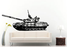 Load image into Gallery viewer, Old Vintage Army War Tank Wall Decal Vinyl Sticker Mural Room Decor L680